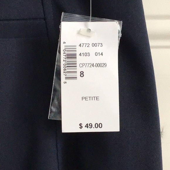 NWT Cleo navy pencil skirt. - Picture 4 of 4